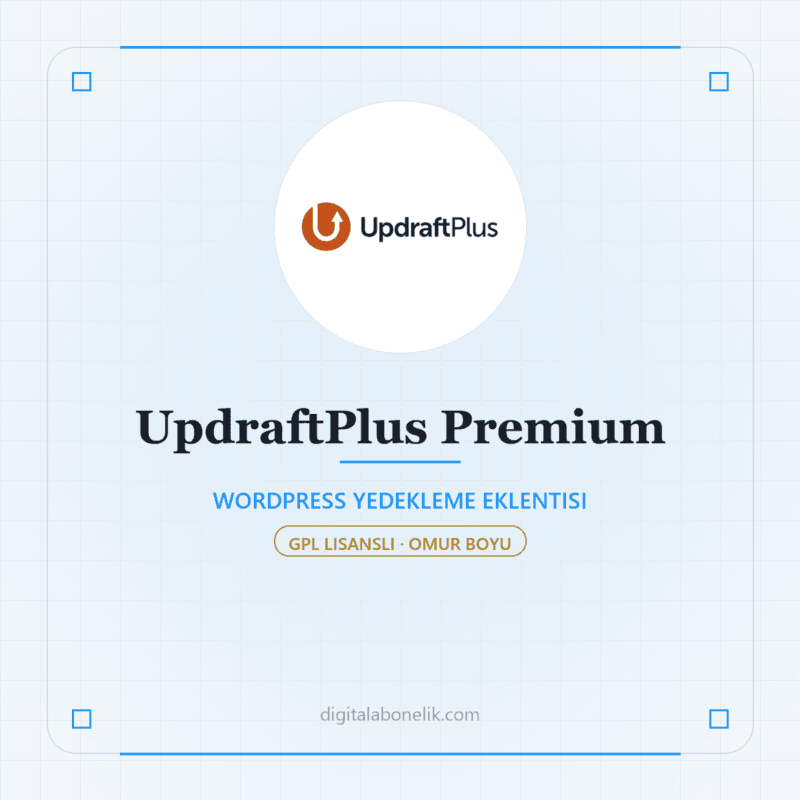 UpdraftPlus Premium - DigitalAbonelik