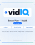 vidIQ Boost Plan 1 Aylık YouTube SEO Aracı - DigitalAbonelik