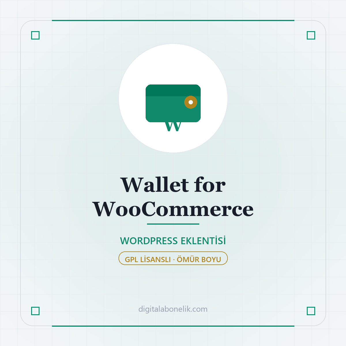 Wallet for WooCommerce Wallet for WooCommerce - DigitalAbonelik