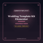 Wedding – Düğün & Davetiye Elementor Template Kit