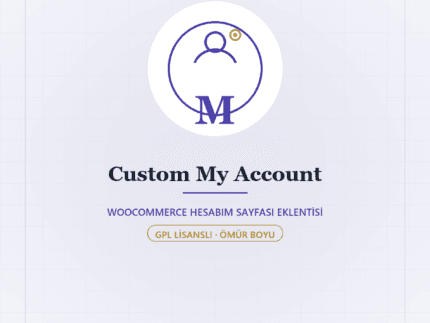 Custom My Account - DigitalAbonelik