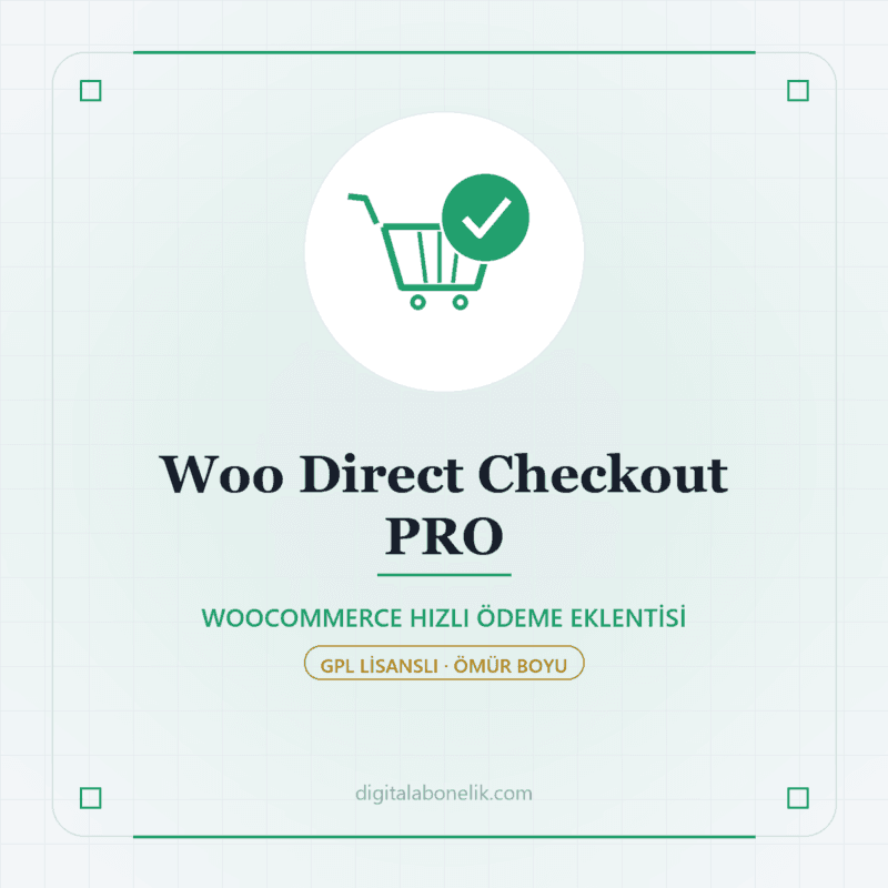 Woo Direct Checkout PRO - DigitalAbonelik