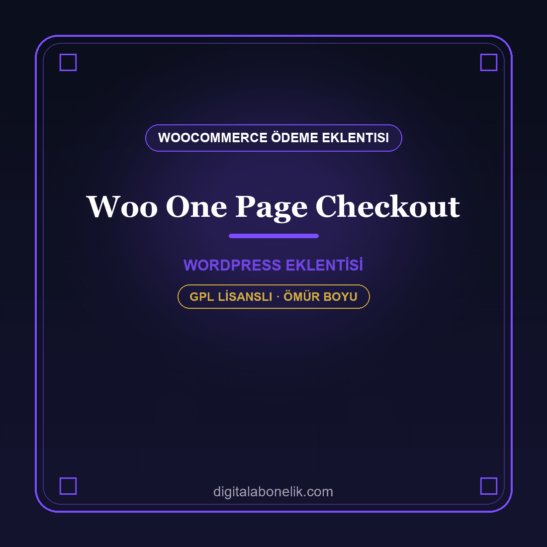 Woo One Page Checkout One Page Checkout – WooCommerce Tek Sayfa Ödeme Eklentisi - Görsel 1