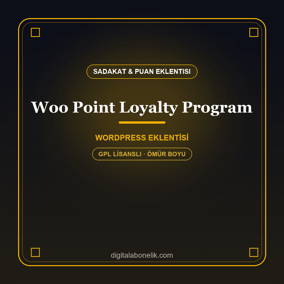 Woo Point Loyalty Program Woo Points & Loyalty – WooCommerce Sadakat Puan Eklentisi - Görsel 1
