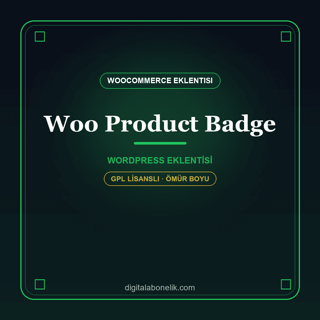 Woo Product Badge Woo Product Badge Pro – Ürün Rozeti & Etiket Eklentisi - Görsel 1