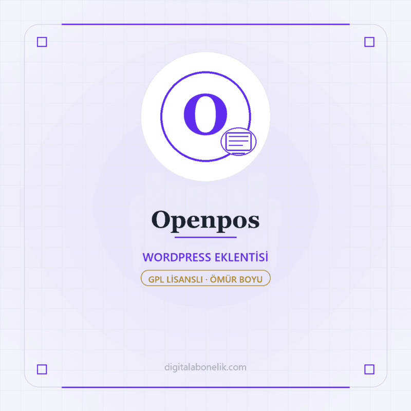 Openpos - DigitalAbonelik