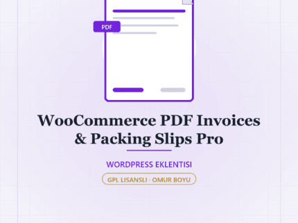 WooCommerce PDF Invoices & Packing Slips Pro - DigitalAbonelik