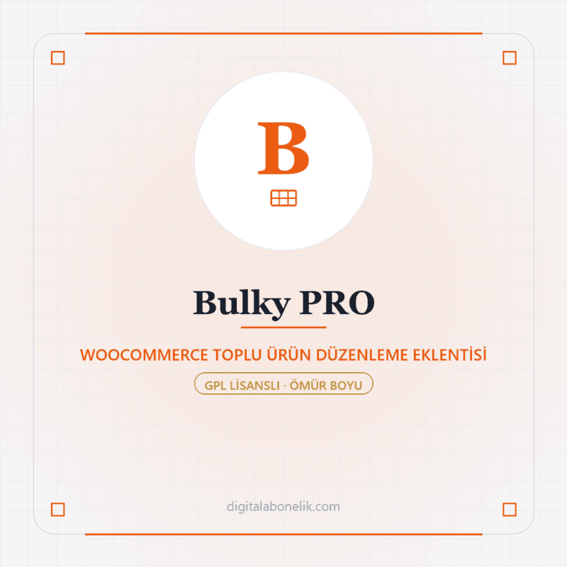 Bulky Pro - DigitalAbonelik