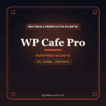 WP Cafe Pro – Restoran Menü, Sipariş ve Rezervasyon