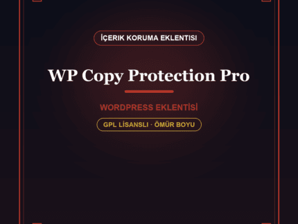 Copy Protection Pro – WordPress İçerik Kopyalama Koruma Eklentisi