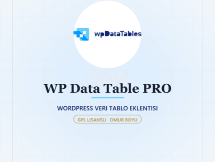 WP Data Table PRO - DigitalAbonelik
