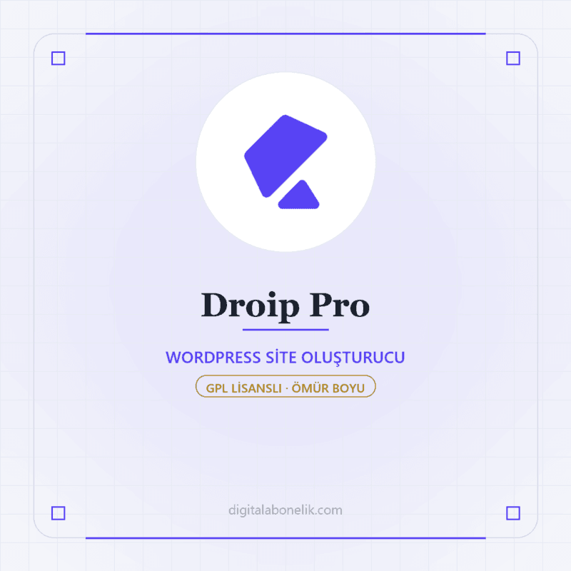 Droip Pro - DigitalAbonelik