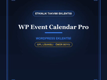 Event Calendar Pro – WordPress Etkinlik Takvimi Eklentisi
