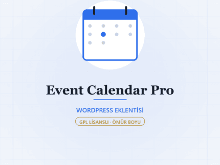 Event Calendar Pro - DigitalAbonelik