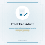 Front End Admin - DigitalAbonelik