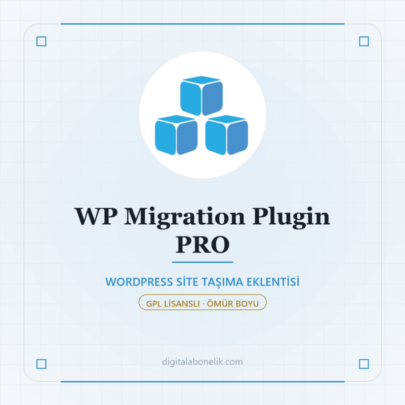 WP Migration Plugin PRO - DigitalAbonelik