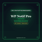 WPNotif Pro – WordPress WhatsApp & SMS Bildirim Eklentisi