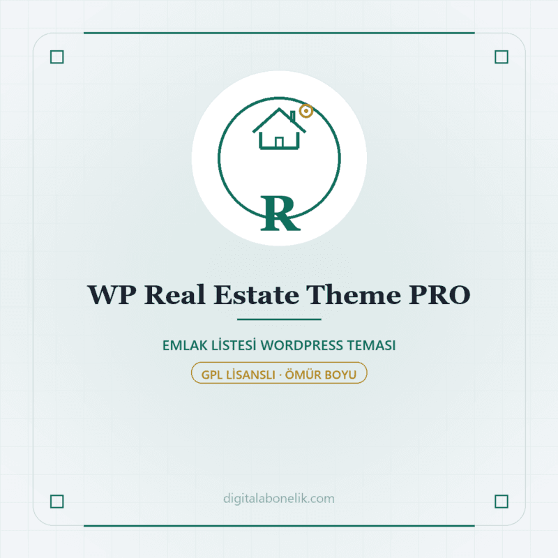 WP Real Estate Theme PRO - DigitalAbonelik