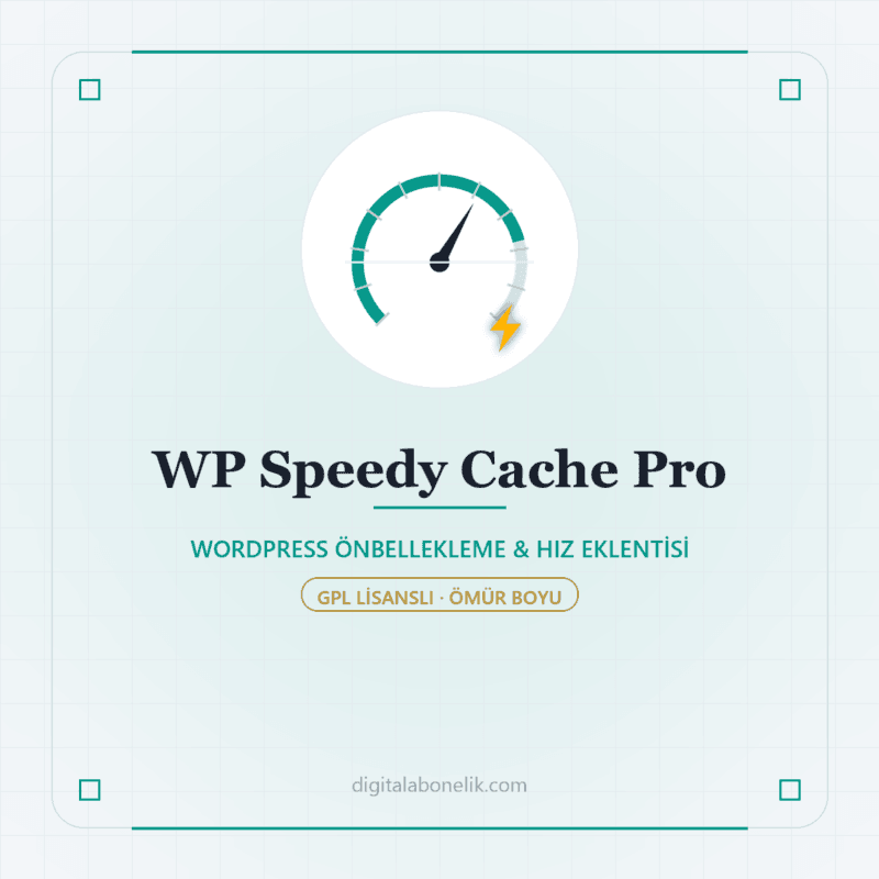 WP Speedy Cache Pro - DigitalAbonelik