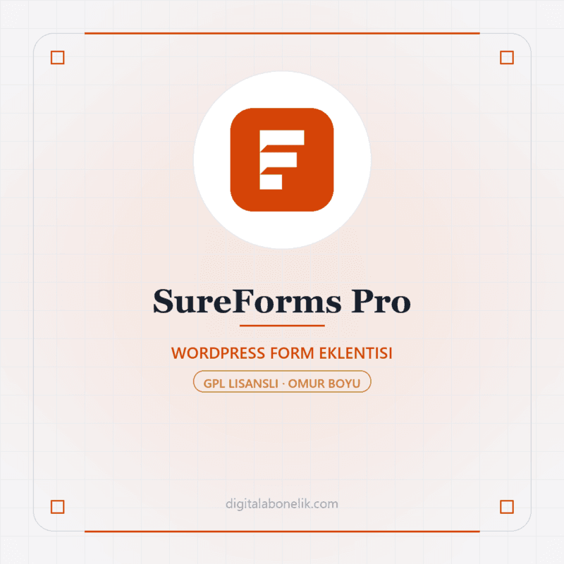 SureForms Pro - DigitalAbonelik