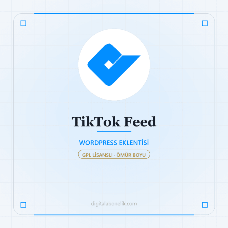 TikTok Feed - DigitalAbonelik