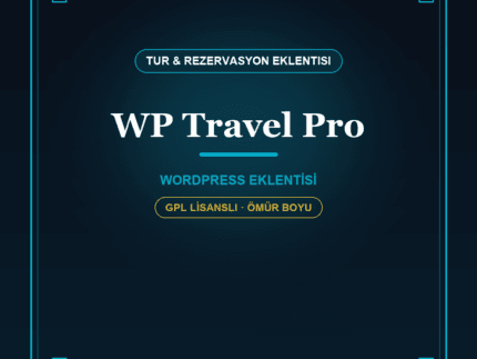 WP Travel Pro – WordPress Tur & Seyahat Rezervasyon Eklentisi