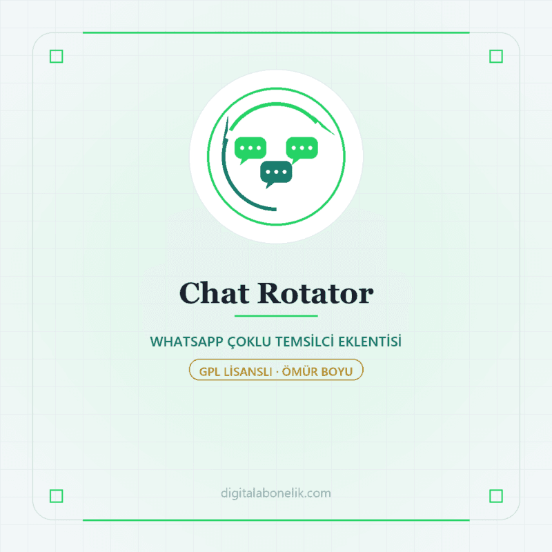 Chat Rotator - DigitalAbonelik