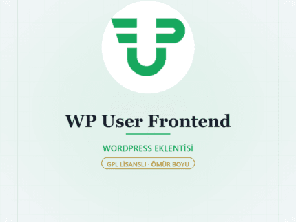 WP User Frontend - DigitalAbonelik