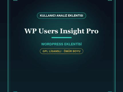 Users Insights Pro – WordPress Kullanıcı Analiz & CRM Eklentisi