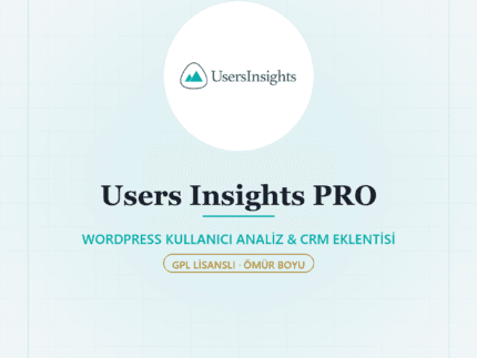 Users Insights Pro - DigitalAbonelik