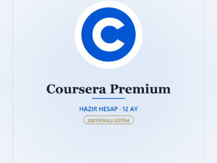 Coursera Premium Hazır Hesap 12 Aylık - DigitalAbonelik