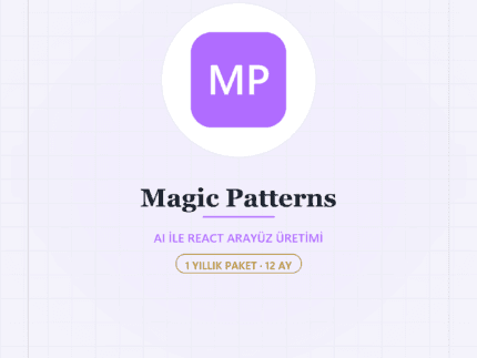 Magic Patterns 12 Aylık - DigitalAbonelik