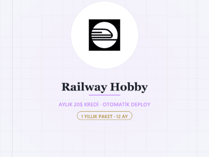 Railway Hobby 12 Aylık - DigitalAbonelik