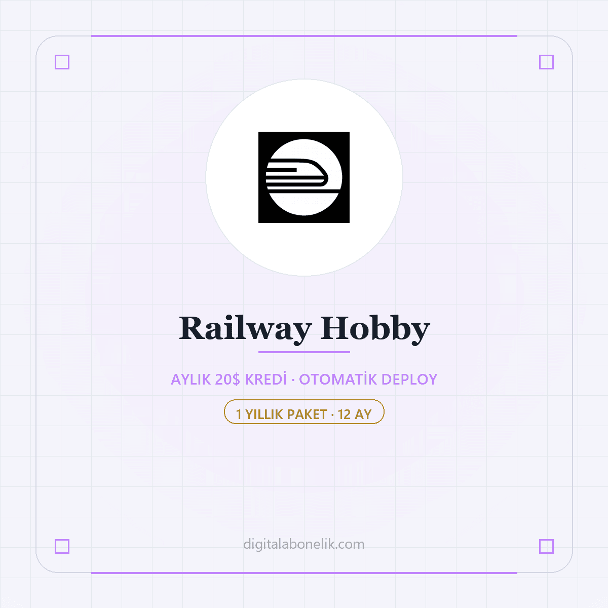 Railway Hobby 12 Aylık Railway Hobby 12 Aylık - DigitalAbonelik