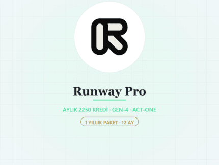 Runway Pro 12 Aylık - DigitalAbonelik