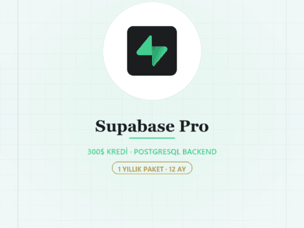 Supabase Pro 12 Aylık - DigitalAbonelik